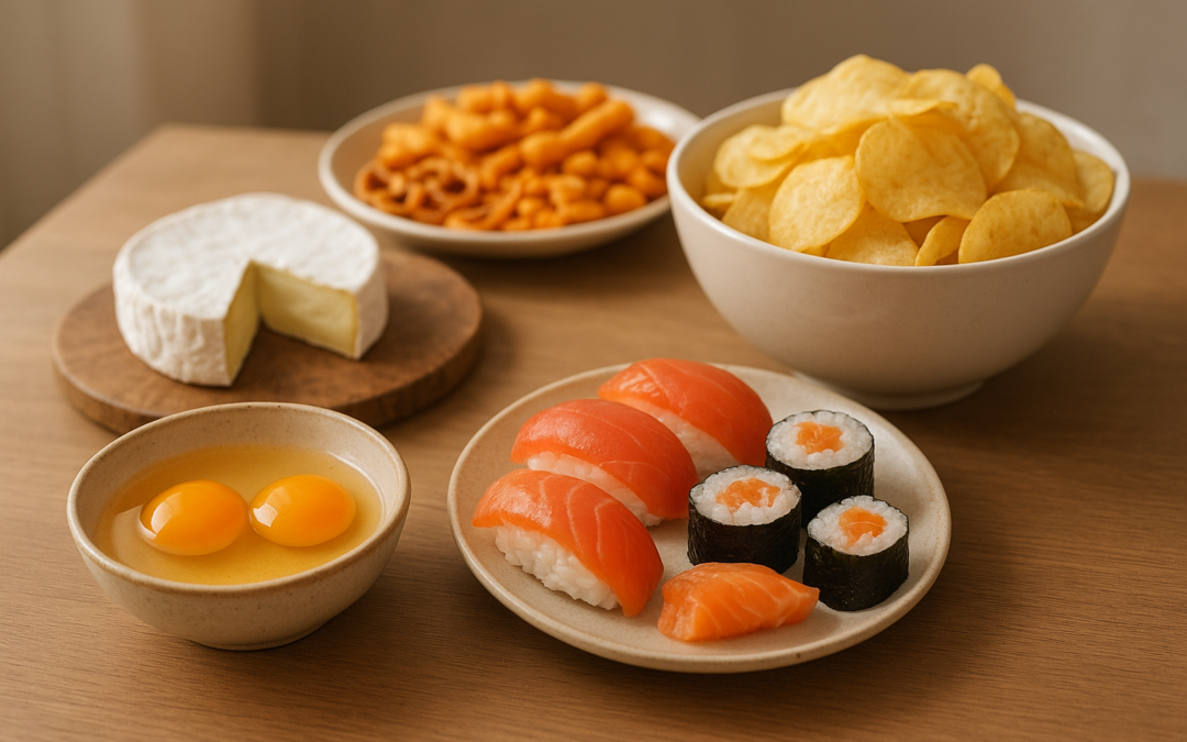 Welke voeding mag je niet eten tijdens je zwangerschap?