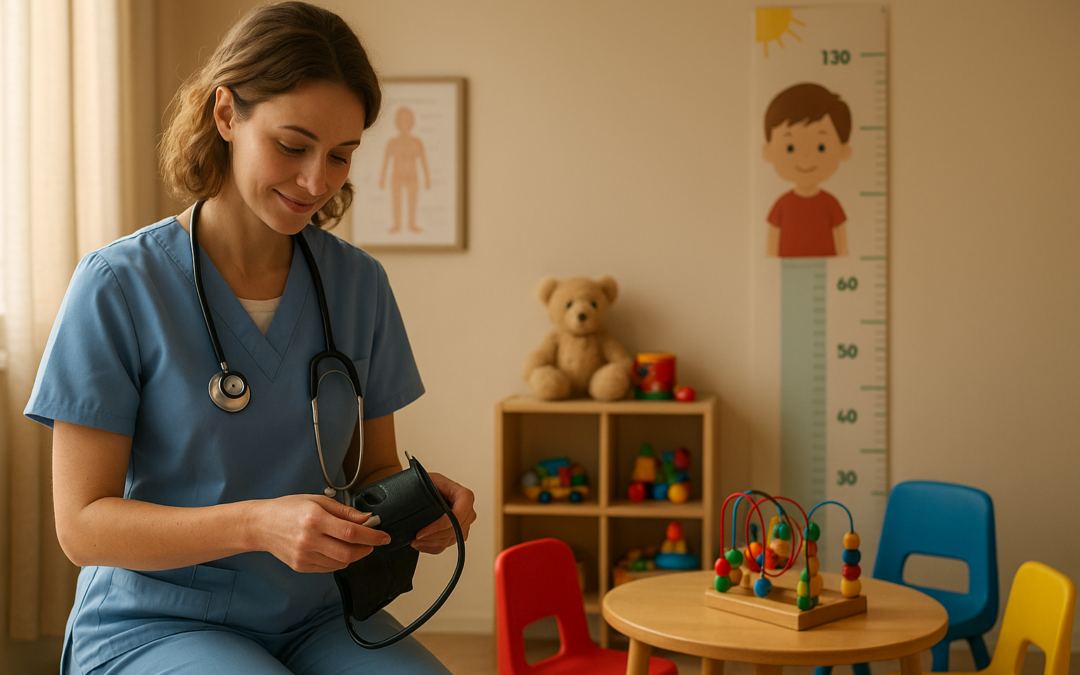 Gezondheidscontroles bij het consultatiebureau